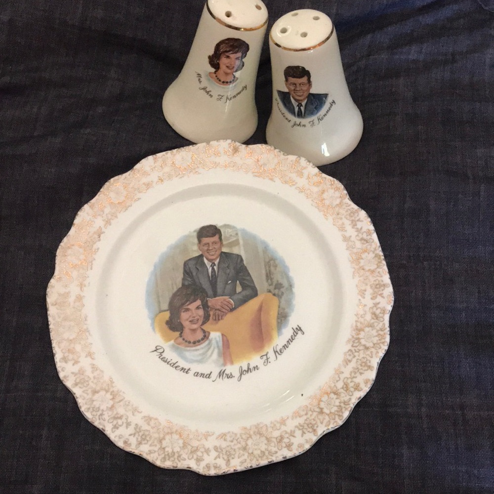 Rare Vintage antique JFK set